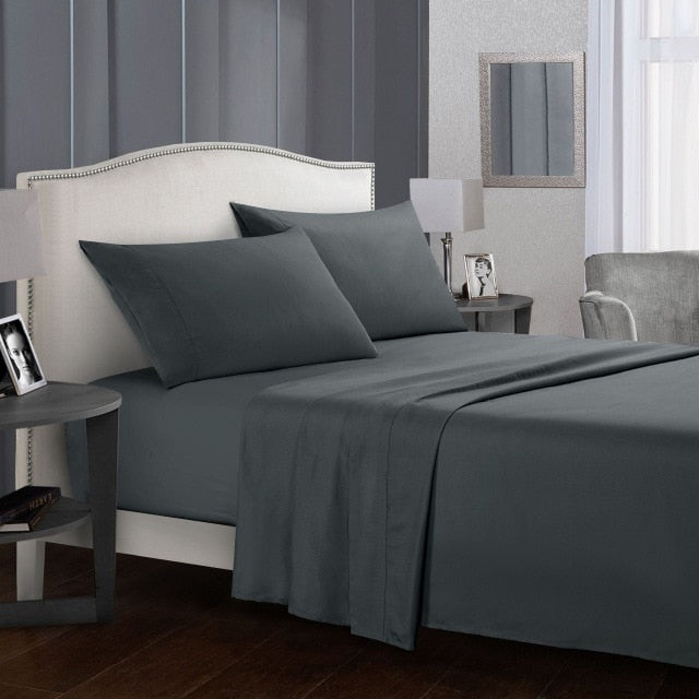 Pure Color Bedding Bed LinensSet