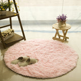 Fluffy Round Rug Carpets