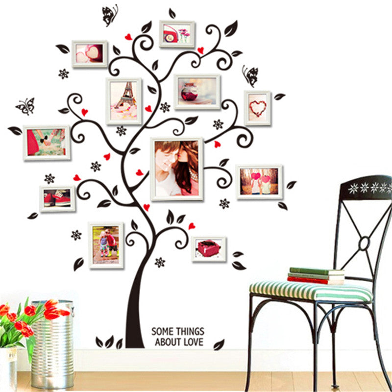 DIY Family Photo Tree
