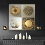 Abstract Gold Luxury Posters